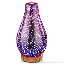 3D glass essential oil diffuser Cool Mist Humidifier